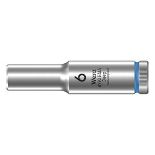 Wera, deep socket size 6mm