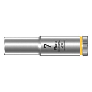 Wera, deep socket size 7mm