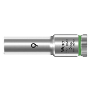 Wera, deep socket size 9mm