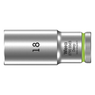Wera, deep socket size 18mm