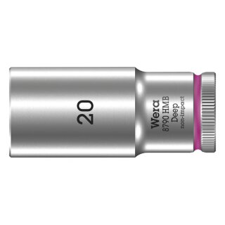 Wera, deep socket size 20mm