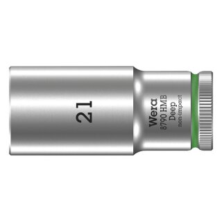 Wera, deep socket size 21mm