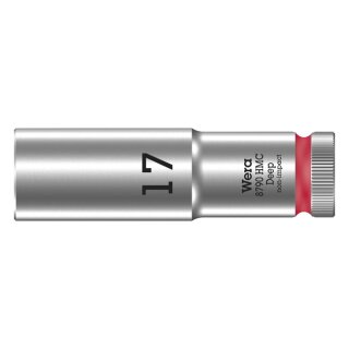 Wera, deep socket size 17mm