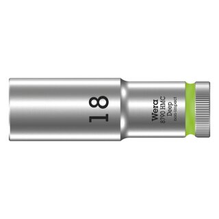 Wera, deep socket size 18mm