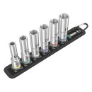 Wera, socket belt with 1/2" drive hex deep sockets - Metric