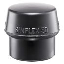 Halder insert for Simplex mallet 30mm rubber - Medium hard