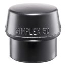 Halder insert for Simplex mallet 40mm rubber - Medium hard