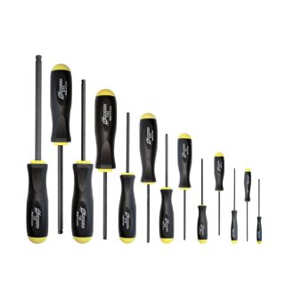 Bondhus, Hex ball-end allen screwdriver set US sizes