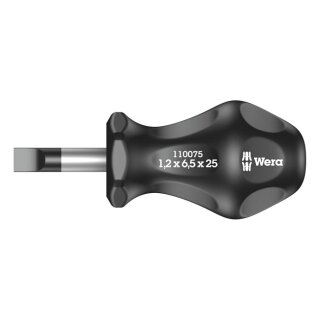 Wera Stubby carburator screwdriver Slotted screws Series 300