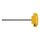 Wera T-handle hexdriver 9/64"x150mm, US sizes