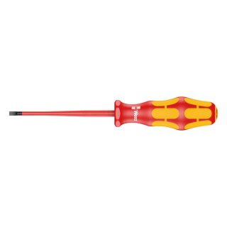 Wera screwdriver VDE Insulated for Slotted screws