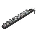 Wera socket belt with 3/8" drive hex sockets - Metric