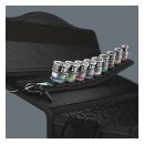 Wera socket belt with 3/8" drive hex sockets - Metric