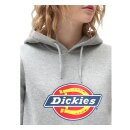 Dickies Icon Logo ladies hoodie grey melange M