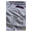 Dickies Monticello zip-up hoodie grey melange