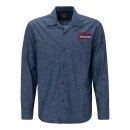 King Kerosin Motor Way longsleeve workshirt dark blue