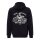 King Kerosin Split The Road zip hoodie black