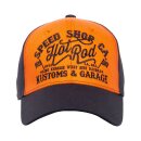 King Kerosin Hot Rod trucker cap black/orange