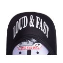 King Kerosin Loud And Fast trucker cap black