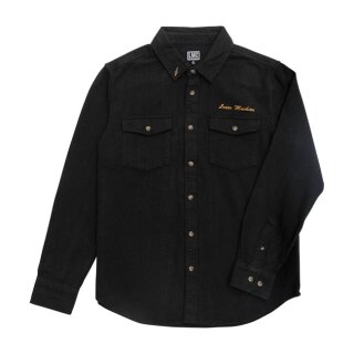 Loser Machine Kensinton flannel shirt black