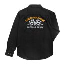 Loser Machine Kensinton flannel shirt black