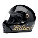 Biltwell Lane Splitter helmet gloss black/gold factory
