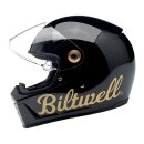Biltwell Lane Splitter helmet gloss black/gold factory