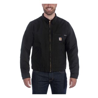 Carhartt duck Detroit jacket black