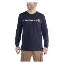 Carhartt Long sleeve t-shirt Core logo navy