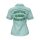 Queen Kerosin Motor Queen blouse turquoise