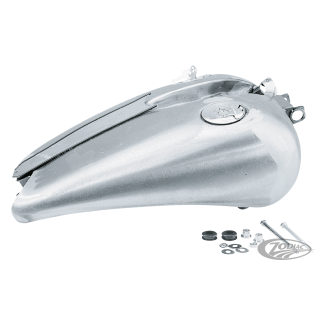 Custom Stretch Tank mit Dash Aufnahme für Harley Dyna FXDWG 91-05