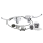 Armaturen Umrüstsatz auf hydraulische Kupplung für Harley Big Twin 96-06