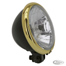 Classic 5.75" Hauptscheinwerfer schwarz bronze...