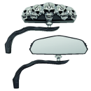 GZP Black Skull vision mirror set