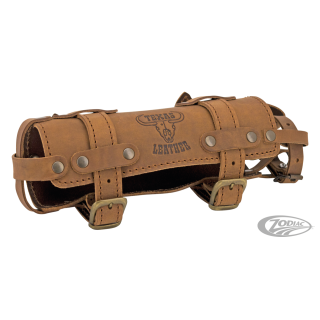 Texas Leather Ranger Leder Benzinflaschen Halter braun