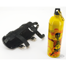 Texas Leather Trinkflaschenhalter einzeln schwarz