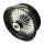Big King Spoke Felge hinten schwarz chrom 18X8.5" für Harley Custom TGA