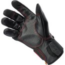 Biltwell Borrego Motorrad Handschuhe Leder schwarz rot CE...