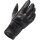 Biltwell Borrego Motorrad Handschuhe Leder schwarz rot CE geprüft