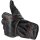 Biltwell Borrego Motorrad Handschuhe Leder schwarz rot CE geprüft