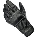 Biltwell Borrego Motorrad Handschuhe Leder schwarz grau...