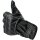 Biltwell Borrego Motorrad Handschuhe Leder schwarz grau CE geprüft