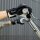 Biltwell Borrego Motorrad Handschuhe Leder schwarz grau CE geprüft