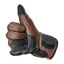 Biltwell Borrego gloves chocolate CE appr.