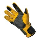 Biltwell Borrego Motorrad Handschuhe Leder gold gelb CE...