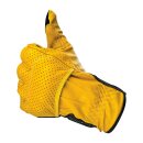 Biltwell Borrego Motorrad Handschuhe Leder gold gelb CE geprüft