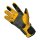 Biltwell Borrego Motorrad Handschuhe Leder gold gelb CE geprüft