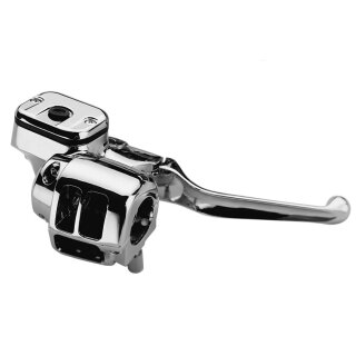 Smooth Contour Brake Master Cylinder Kit Chrome 9/16"