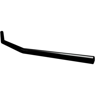Drag Handlebar Black Powder Coated 1" TGA