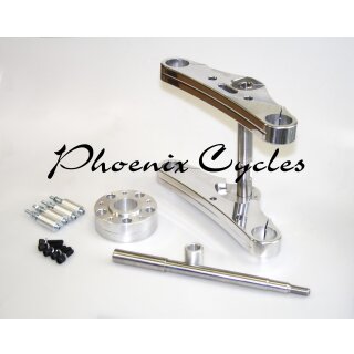 Wide Glide Gabelbrücke für Harley XL Sportster 04-07 5° 04-07 Teilegutachten